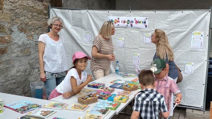 Büchertausch Stand der Büchertausch Börse