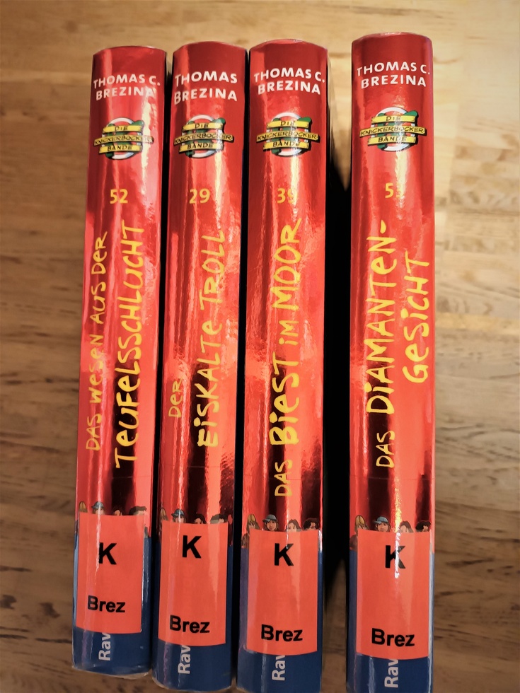 4 Bücher der Knickerbockerreihe