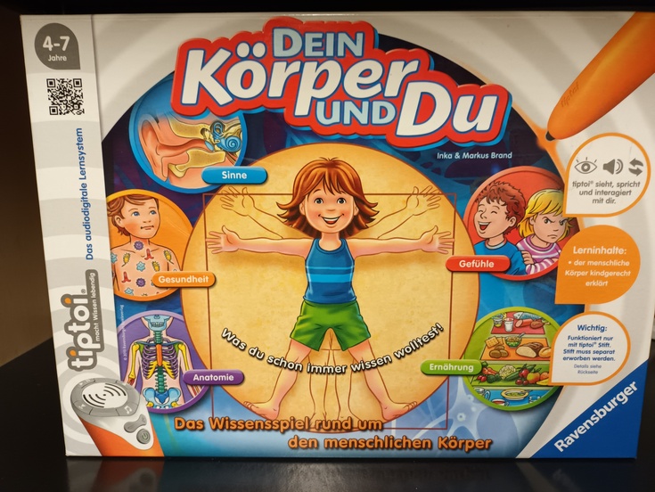Tiptoi  Spiel Körper Tip Toi Spiel Dein Körper und du