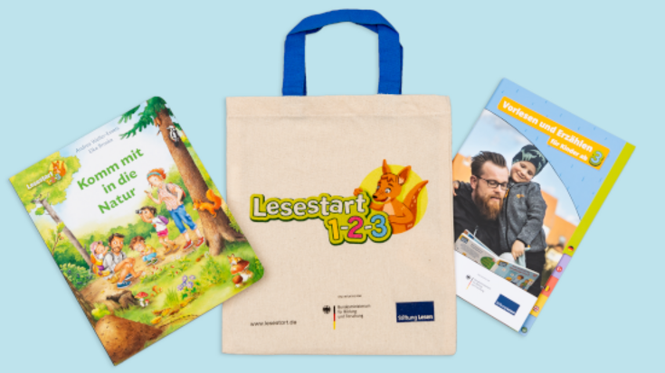 Inhalt des Aktionssets Lesestart